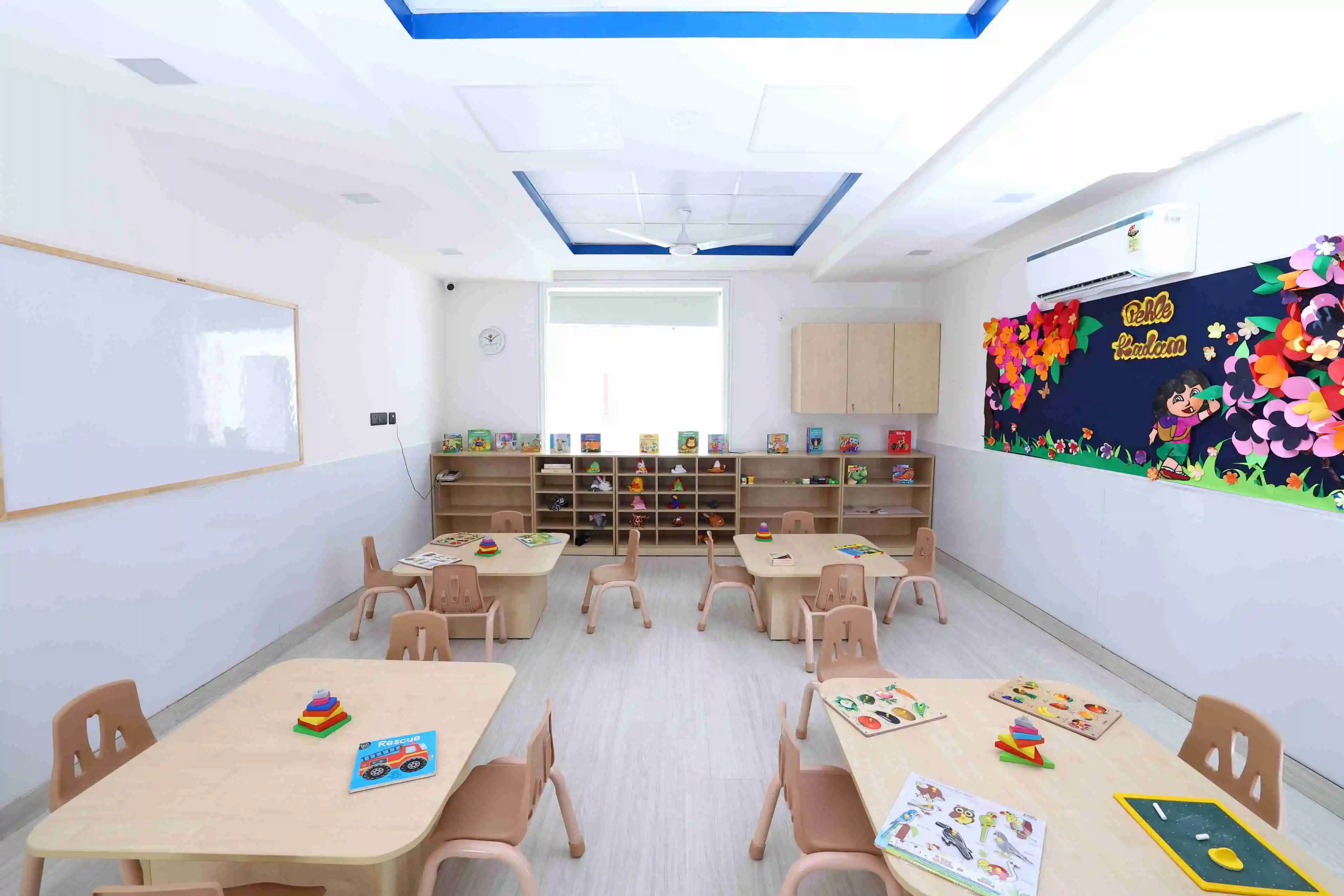 The Shri Ram Wonder Years World-Class Preschool Classroom with Child-Centric Learning Stations